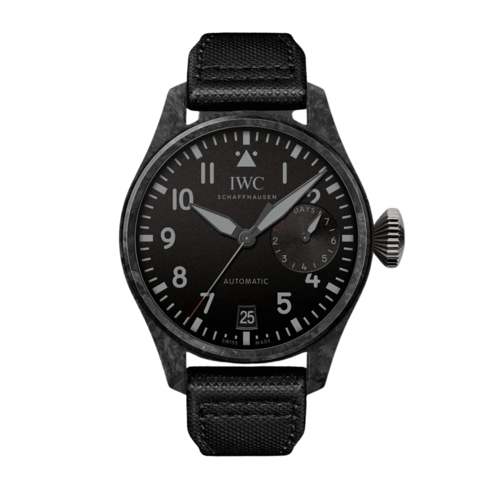 30fc4b70307d2d9bac780005aab13036.png Big Pilot's Watch Carbon Black Dial 46mm - Image 1