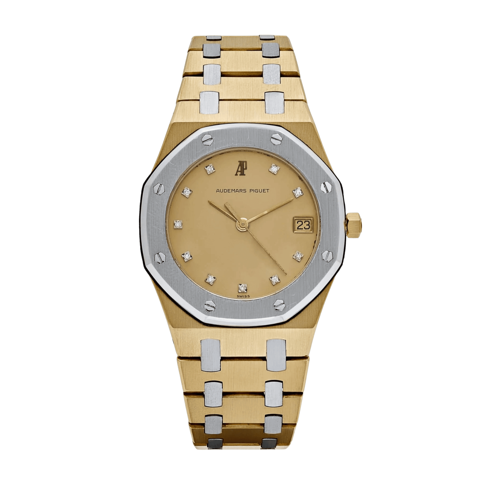 3265b9aa9005ac30cac4fc7568e509c6.png Royal Oak Yellow Gold & White Gold Champagne Dial 36mm - Image 1