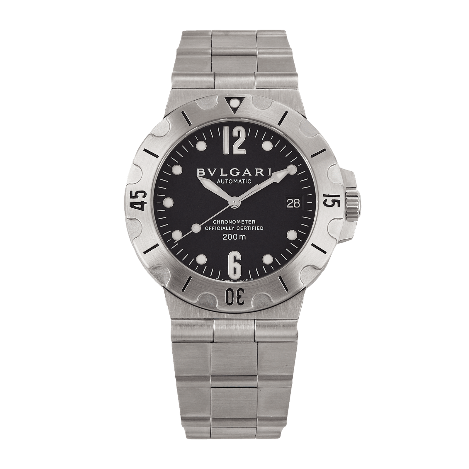 34919c70ec12967b8cd17bdd83d6ac9e.png Diagono Scuba Steel Black Dial 41mm - Image 1