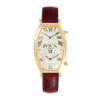 Tonneau Dual Time Yellow Gold White Dial 46mm