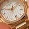 Nautilus Rose Gold Diamond White Dial 35mm - Image 3