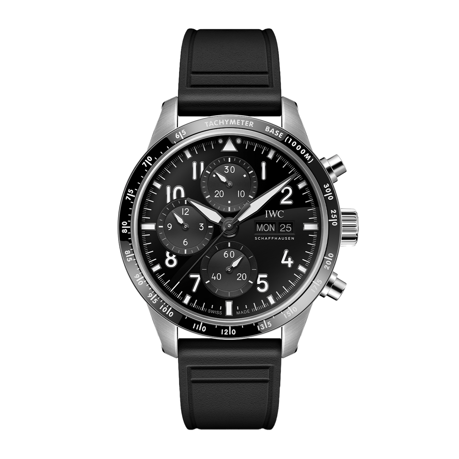37385c89c2edaf93929ac729b01bb3aa.png Pilot Chronograph Titanium Black Dial 42mm - Image 1