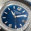 Nautilus White Gold Diamond Azure Blue Dial 32mm - Image 3