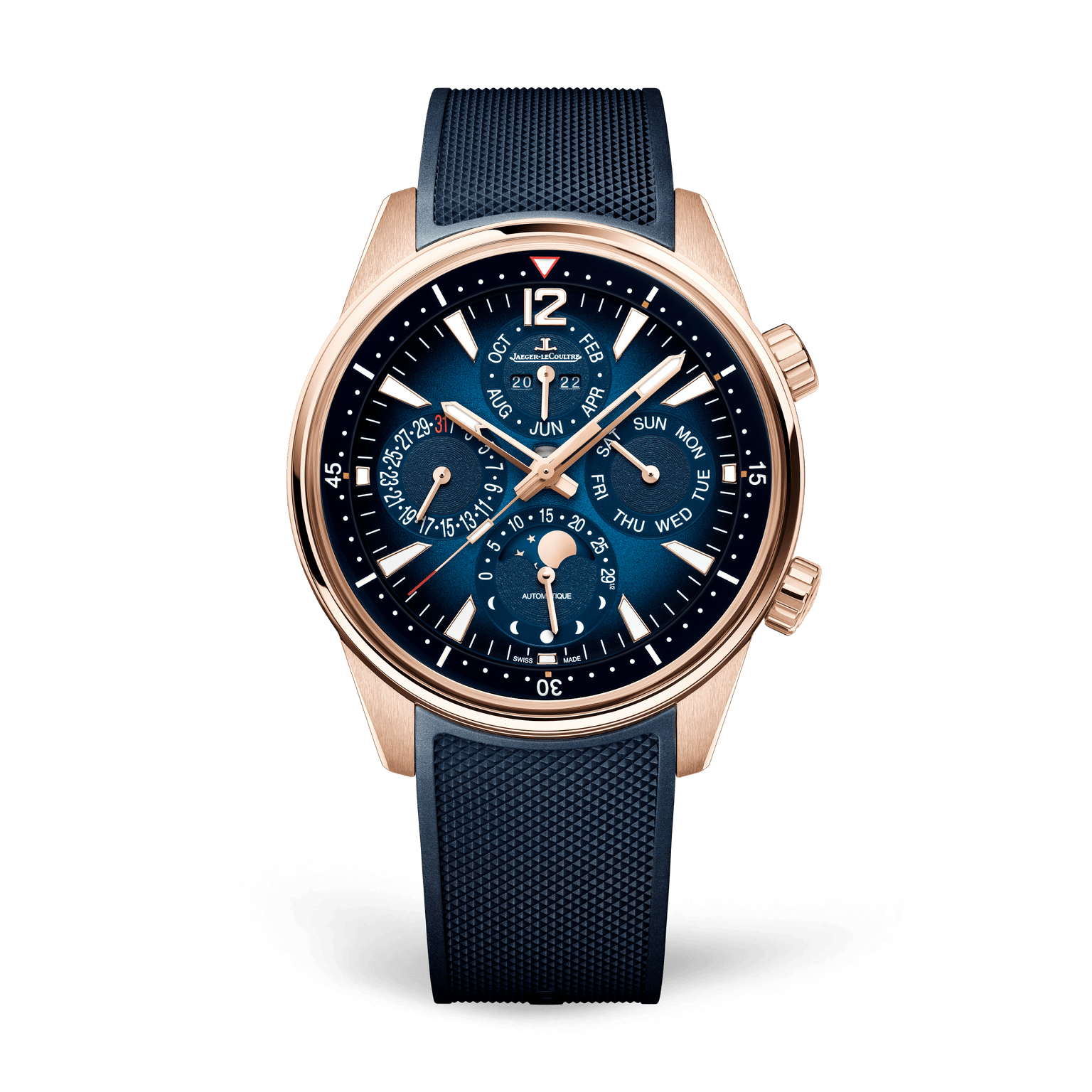 397de5dda2c2820ea22f27fcd48afa0f.png Polaris Perpetual Calendar Rose Gold Blue Dial 42mm - Image 1