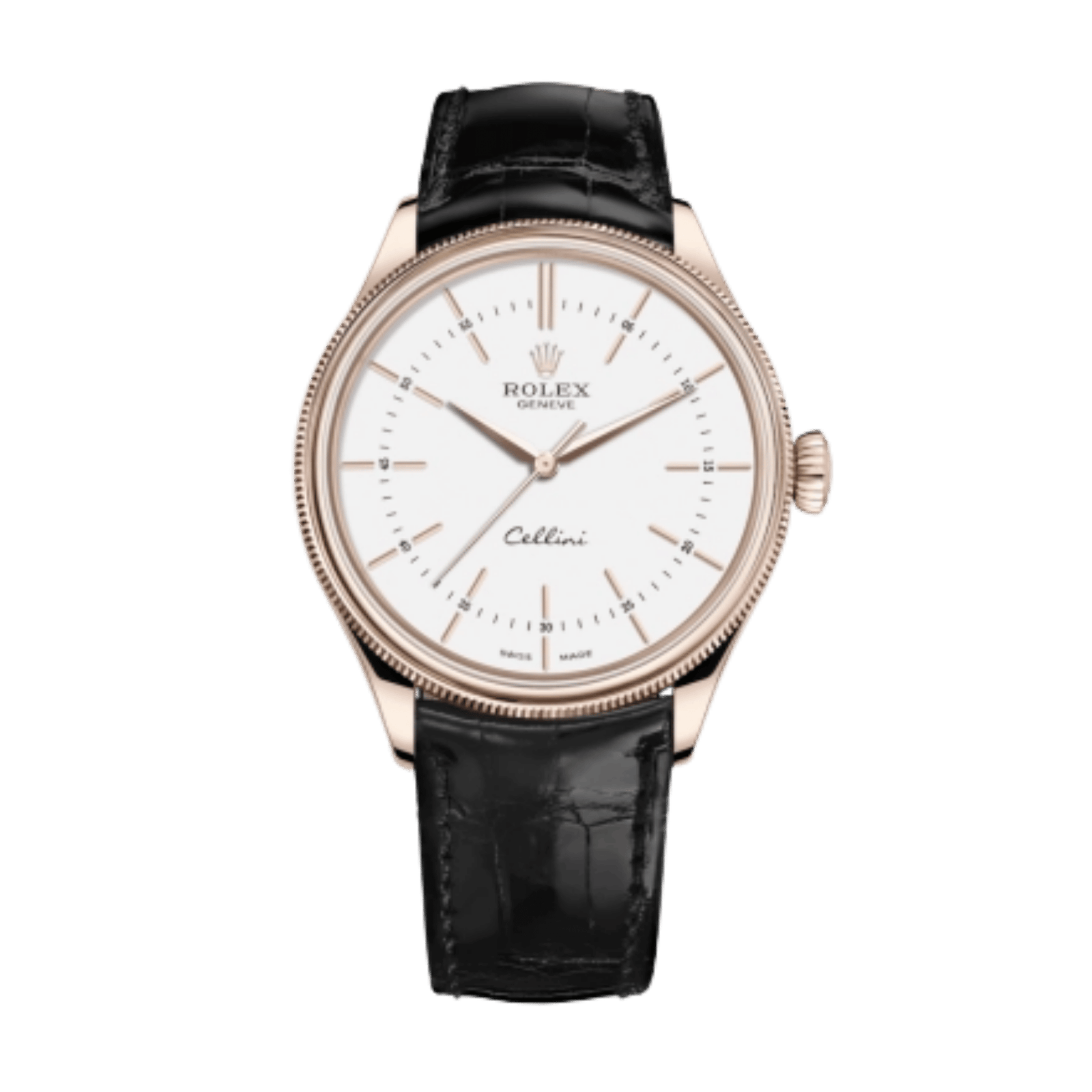 39c8f8a9c2a8babe8e2cb76ad5c50e46.png Cellini Rose Gold White Dial 39mm - Image 1