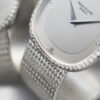 Vintage Ellipse White Gold Diamond Silver Dial 33mm - Image 4