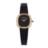 Onyx Ellipse Yellow Gold Diamond Black Dial 25mm