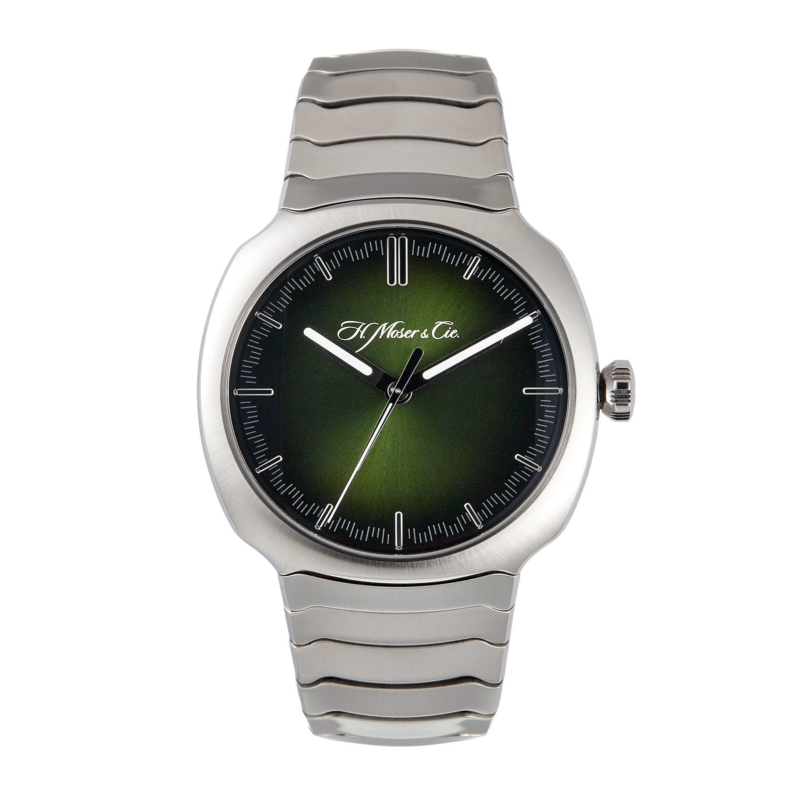 3ed0d91d660cf096166e4a8dcf351bfb.png Streamliner Centre Seconds Steel Green Matrix 40mm - Image 1
