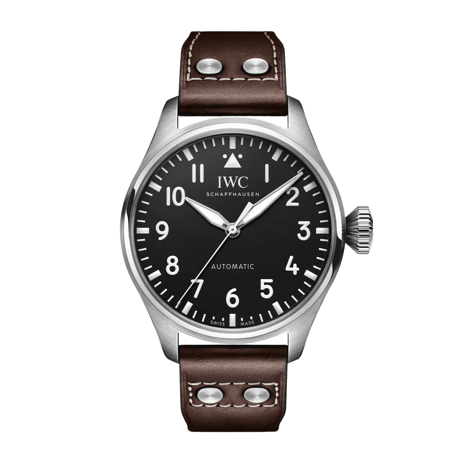 3fe298be41cb1e0147a7f45c70a87791.png Big Pilot's Watch Steel Black Dial 43mm - Image 1