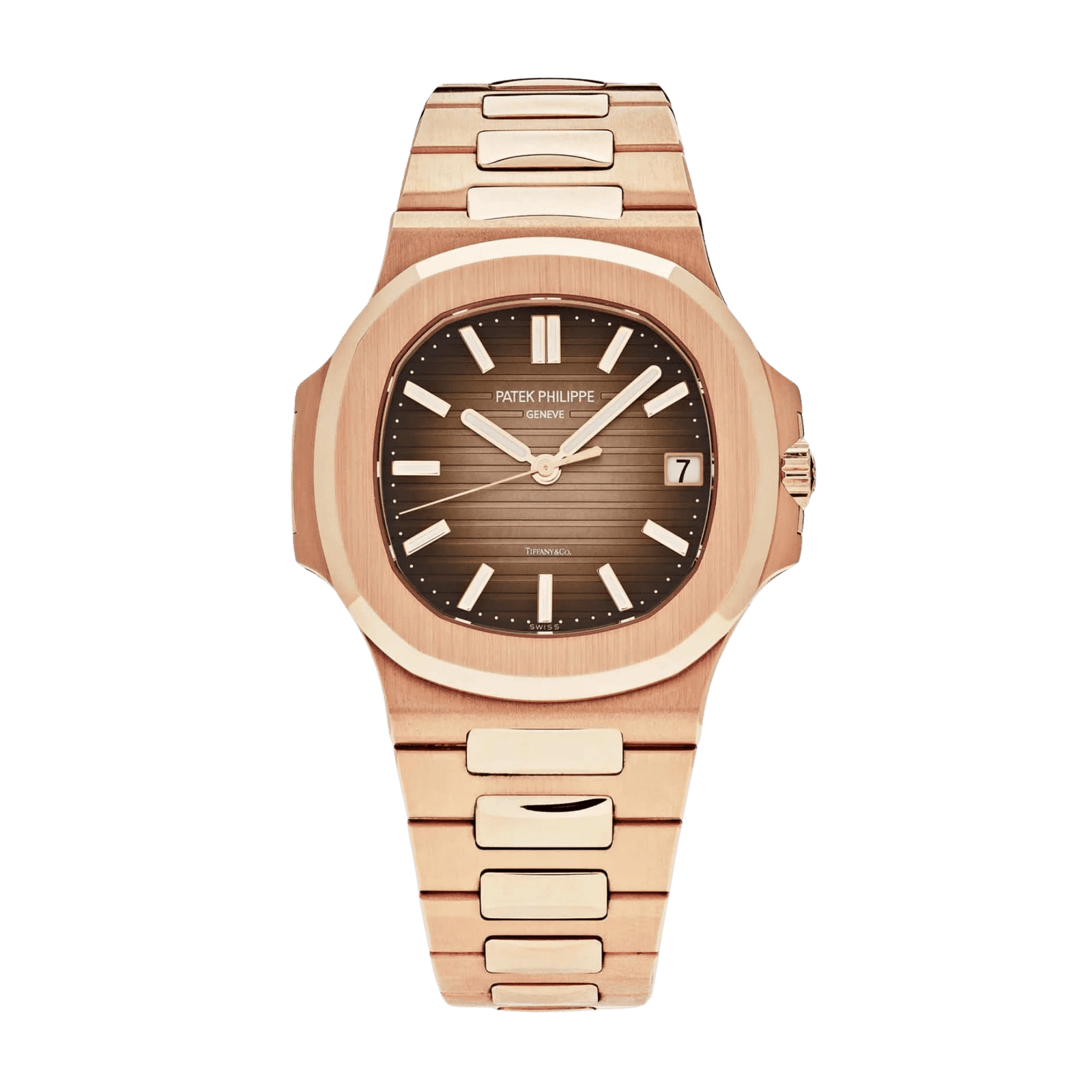 403a5996916cdb813282d023fe2ddbaa.png Nautilus "Tiffany & Co." Rose Gold Brown Dial 41mm【2021like new】 - Image 1