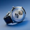 H.Moser x MB&F Endeavour Cylindrical Tourbillon Steel Ice Blue Dial 42mm - Image 5