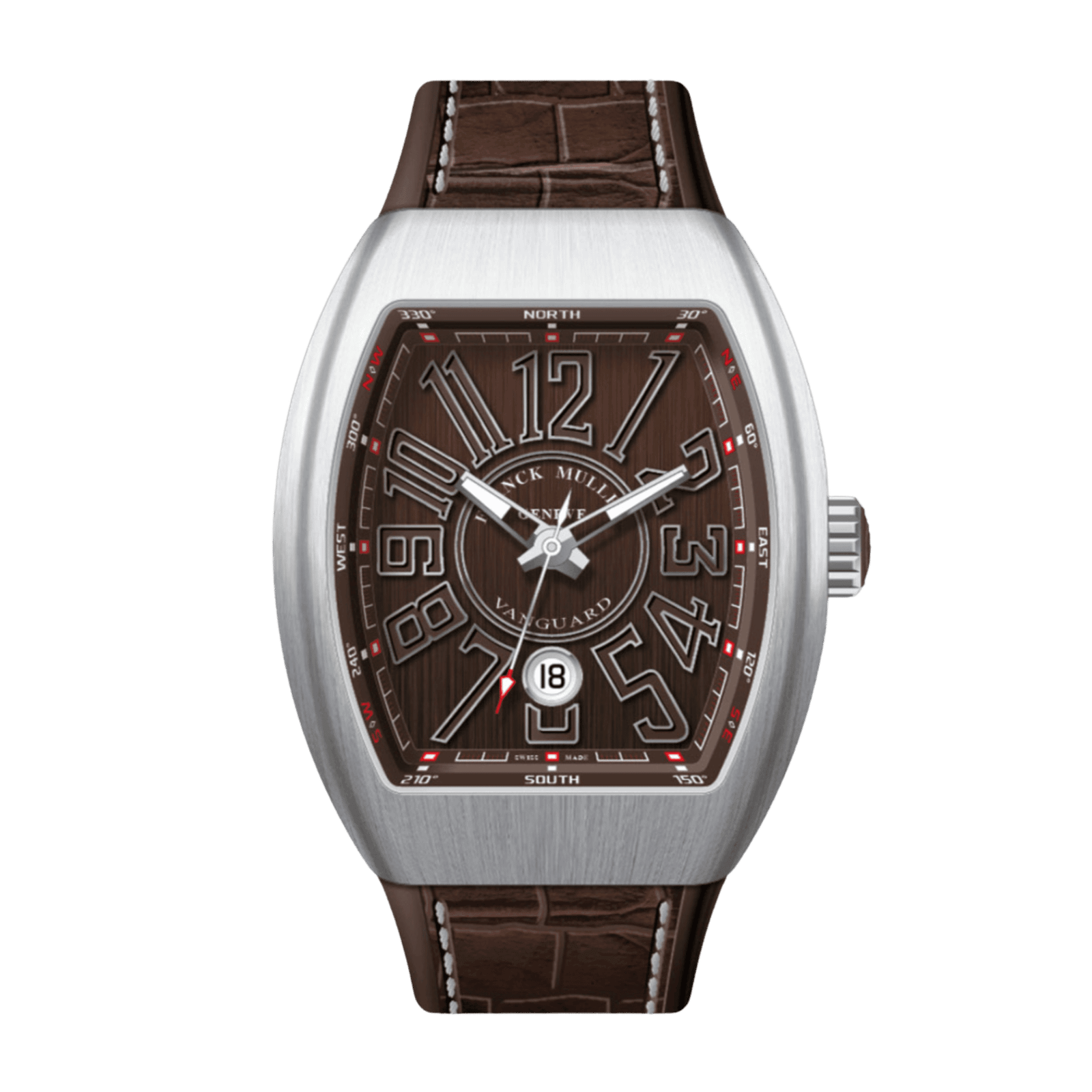 41c9809246e6b995188b3b9a53487d4c.png Vanguard Steel Brown Dial 44mm - Image 1