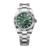 Sky-Dweller Steel Green Dial 42mm
