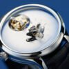 H.Moser x MB&F Endeavour Cylindrical Tourbillon Steel Ice Blue Dial 42mm - Image 2