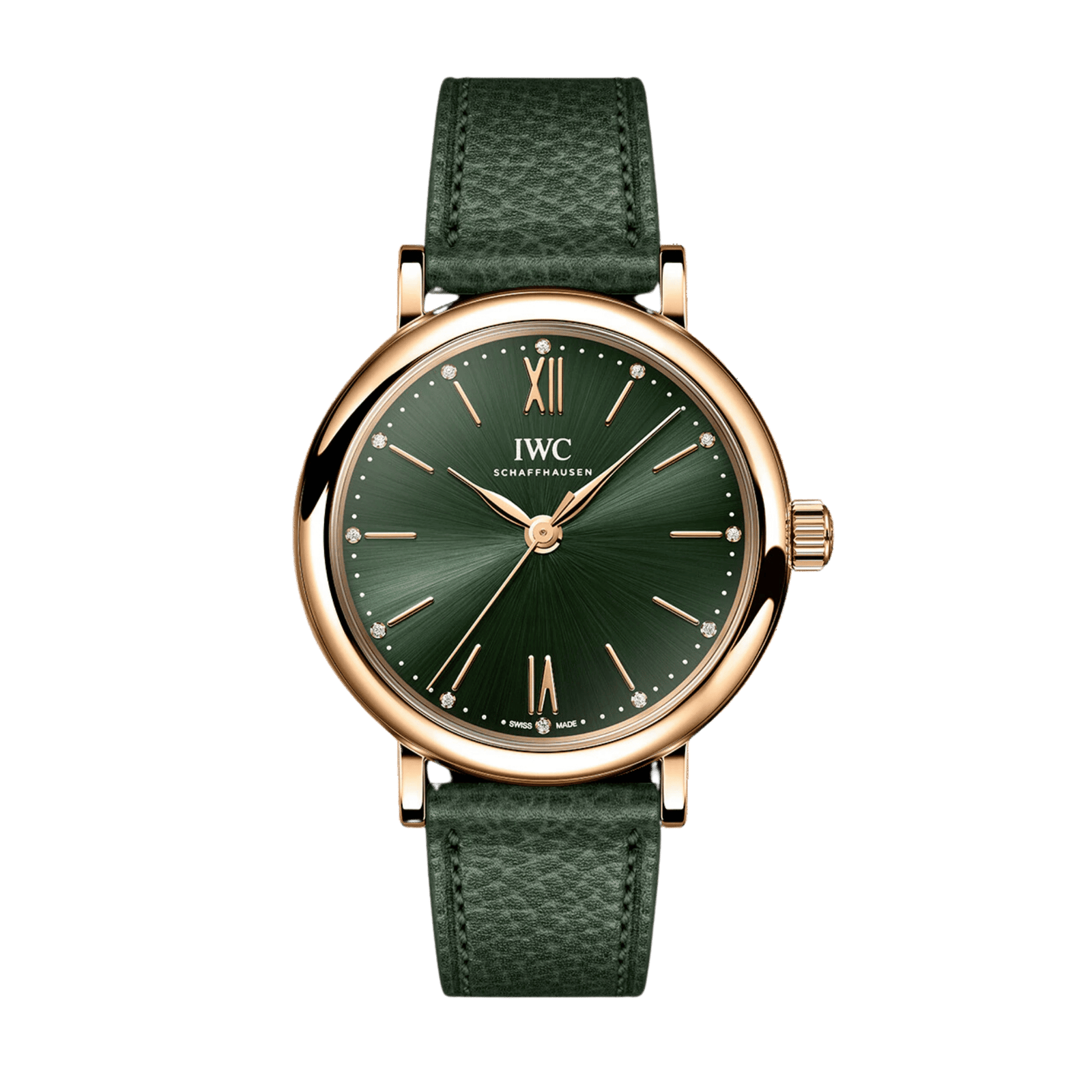 495626a4955ff8ab8d6c9cb7b12a9fa5.png Portofino Rose Gold Green Dial 34mm - Image 1