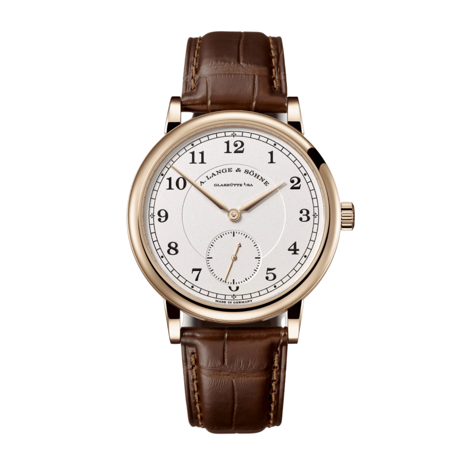 4be091e884919e0fbd9e1f6fee98778f.png 1815 200th Anniversary F. A. Lange Honey Gold White Dial 40mm - Image 1