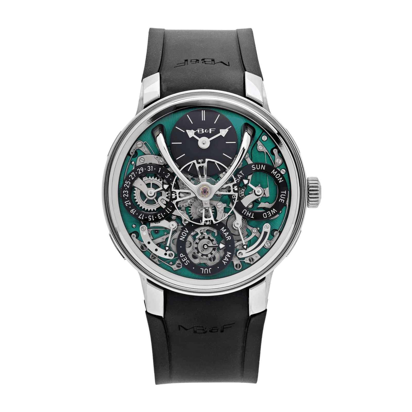 4c77487bd62aedd22622857fad08f71f.png Legacy Machine Perpetual EVO Titanium Green Dial 44mm - Image 1