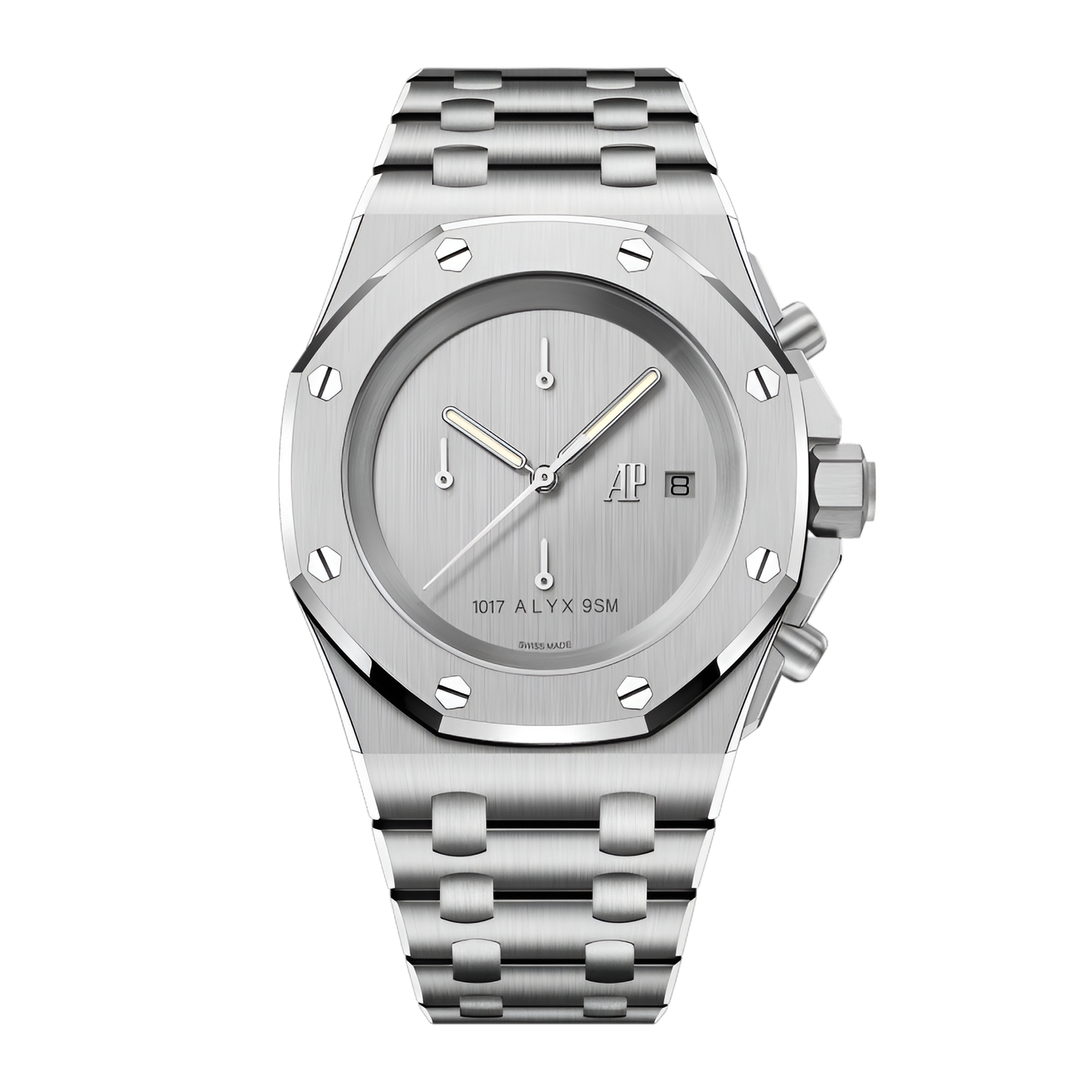 4e6f1a29ff74d2a6c97e1cb5b871755b.png Royal Oak Offshore "1017 ALYX 9SM" White Gold 42mm - Image 1