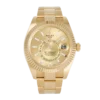 Sky-Dweller Yellow Gold Champagne Dial 42mm