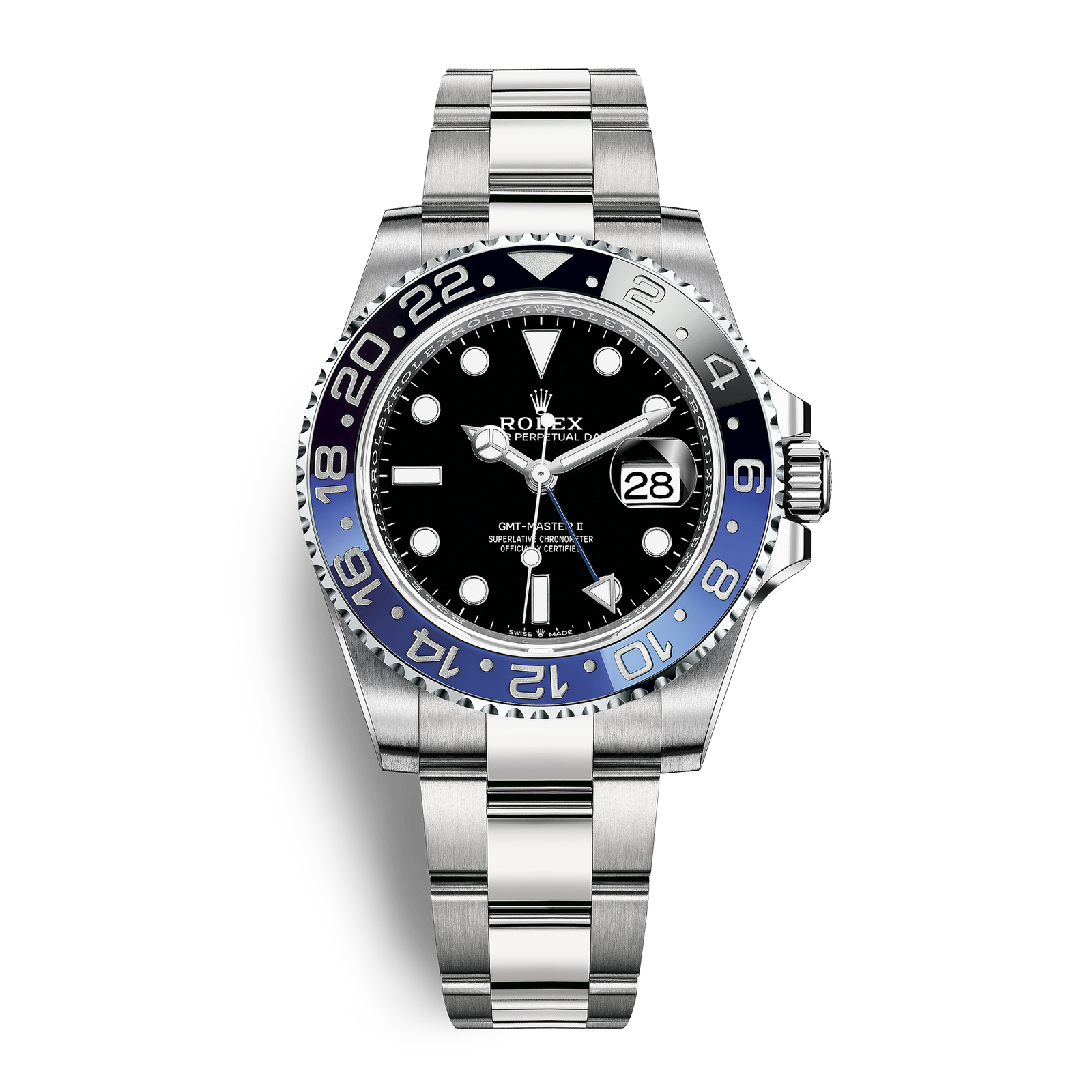 50dcaf51bd14740549a6e559867457ce.png GMT-Master II Steel Black Dial "Batman" 40mm - Image 1