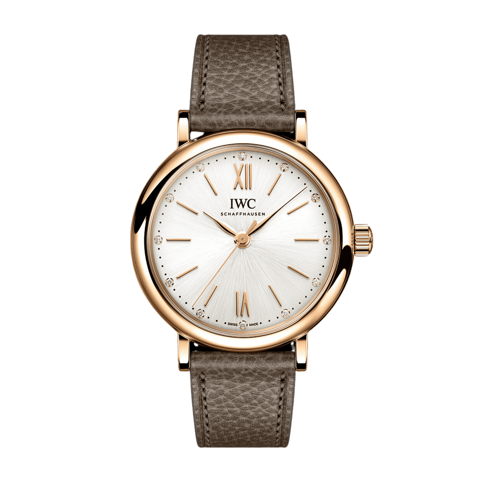 513ad93564bc87b9dd26337ec101a2aa.png Portofino Rose Gold Silver Dial 34mm - Image 1