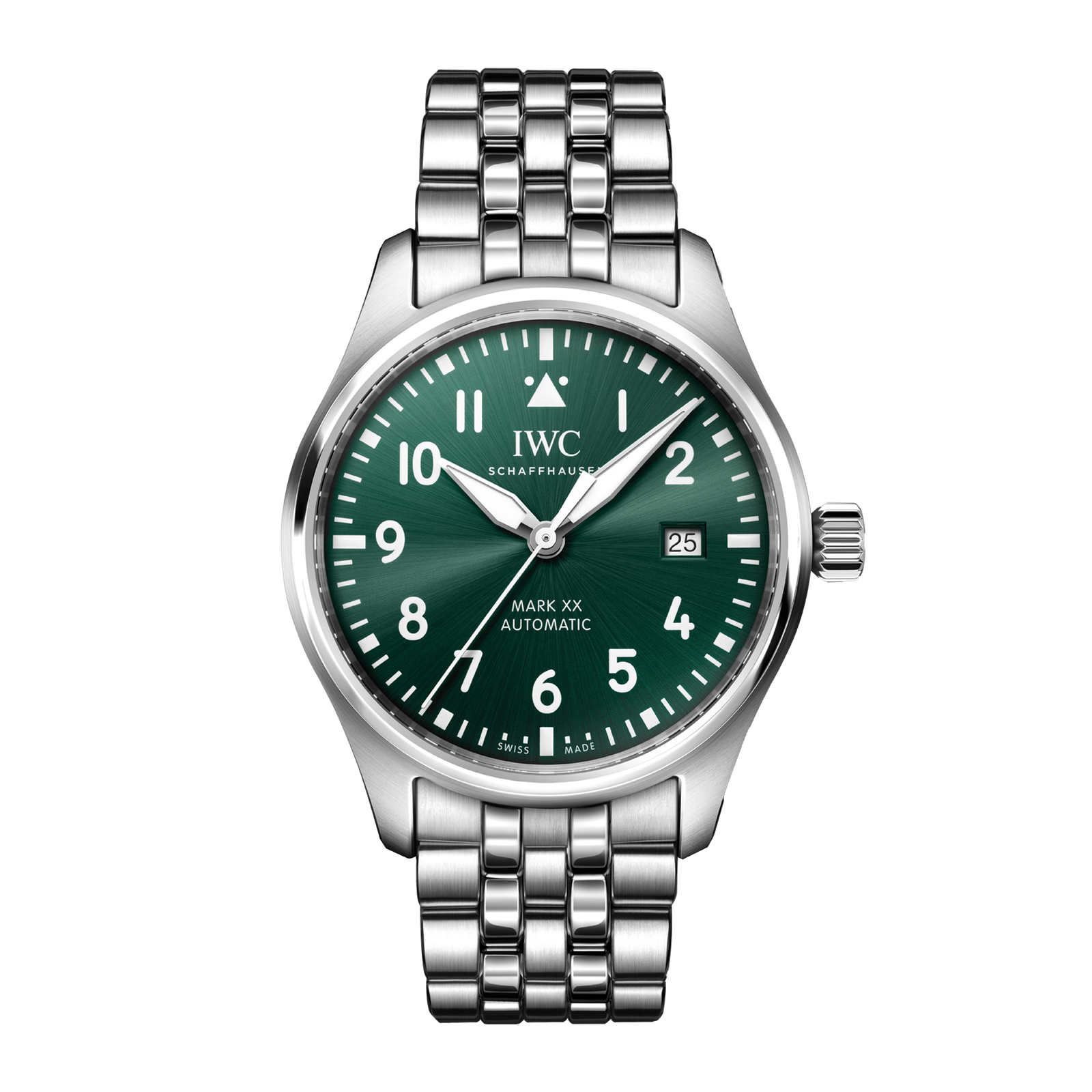 533780e078fe796bac00eb89b8ae6f90.png Pilot's Watch Mark XX Steel Green Dial 40mm - Image 1