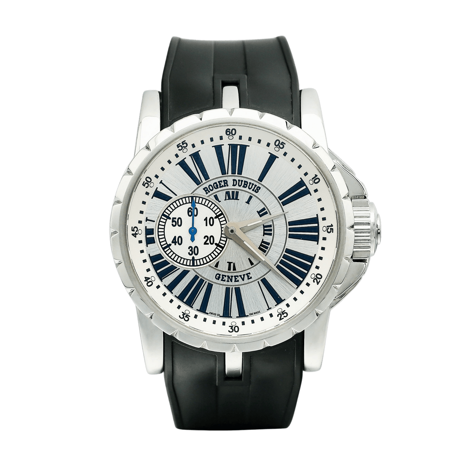56062f5d7da8d8bb6dd6cca700dc4ab9.png Excalibur Steel Silver Dial 45mm Limited Edition - Image 1