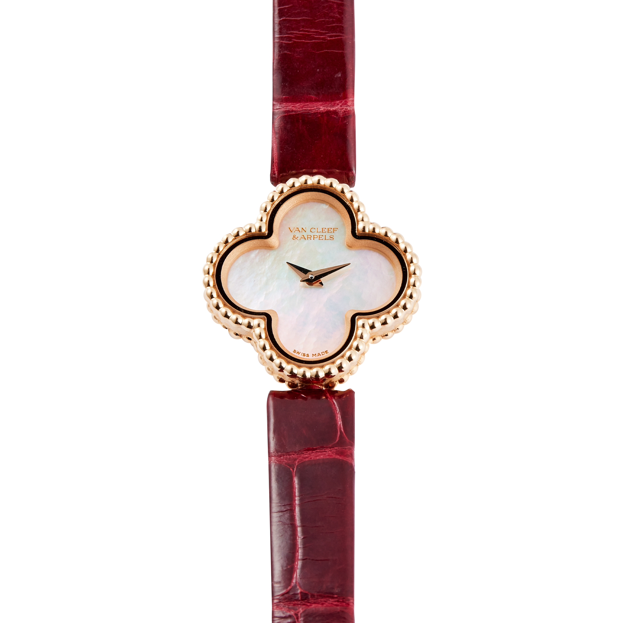 56c7970d1dd25ba7cb029c474aef2e5a.webp Sweet Alhambra watch Rose Gold Mother of Pearl Dial 22mm - Image 1
