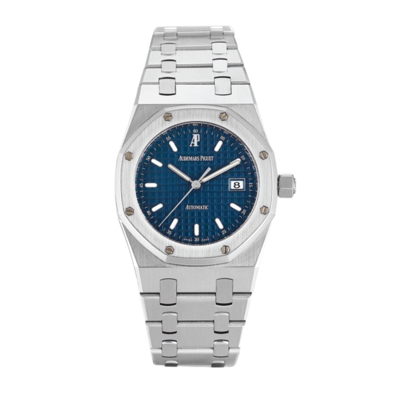5903a93d82d7da5b4a388749680cea8a.png Royal Oak Steel Blue Dial 33mm - Image 1