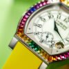 Élégante "Gino's Dream" Titanium Rainbow White Dial 48mm - Image 4
