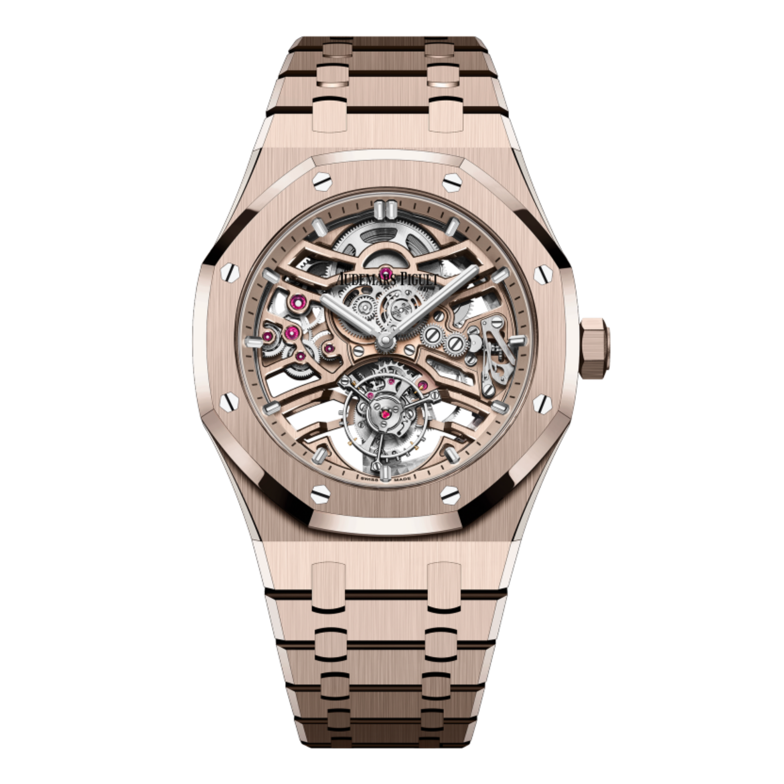5f911ffec3df0520063c263ba11ed59a.png Royal Oak Flying Tourbillon Openworked Sand Gold 41mm - Image 1
