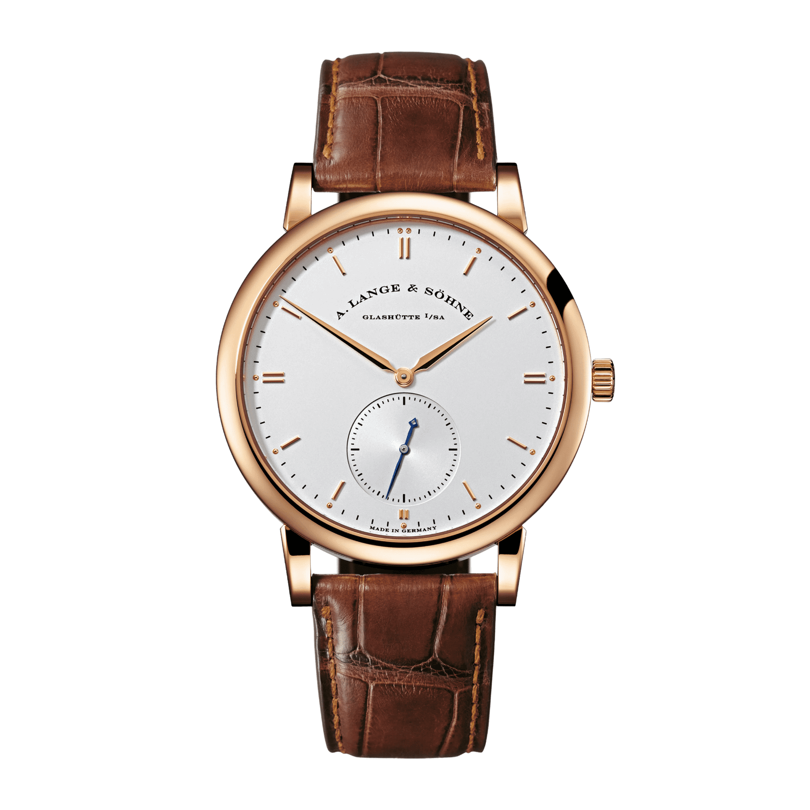 601d8cf8640ed75268bcdb1179b44563.png Grand Saxonia Rose Gold White Dial 40mm - Image 1