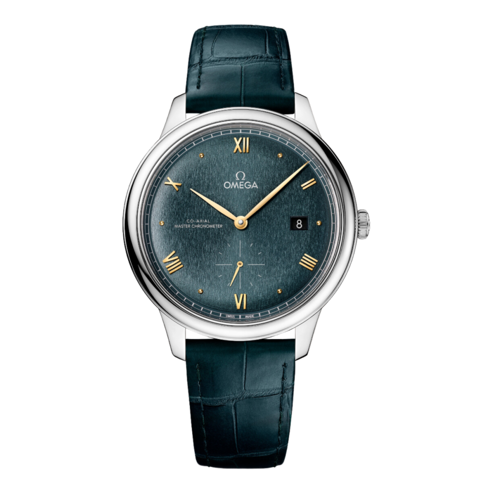 648c6bfab5bd734f8def952df0bb6651.webp De Ville Small Seconds Chronometer Steel Green Dial 41mm - Image 1