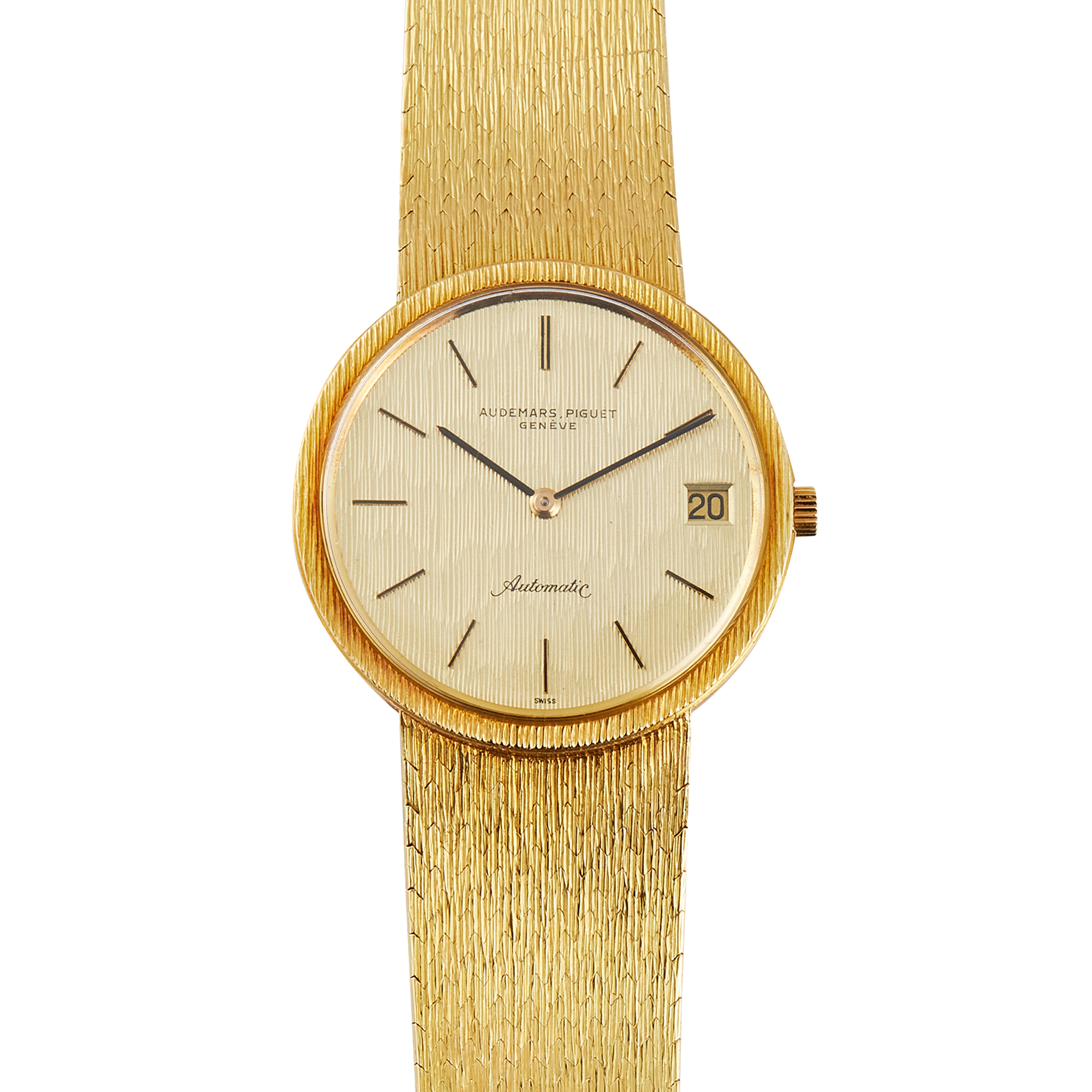 6547469a08619b06af2d35be6c9e3aae.webp Vintage AP Yellow Gold Champagne Dial - Image 1