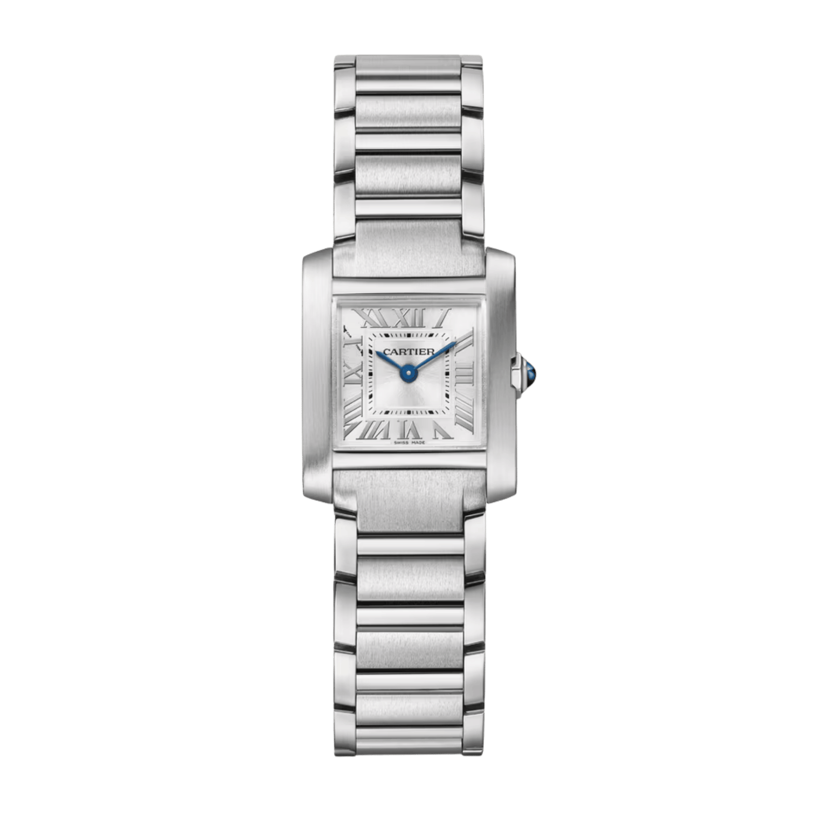 66756a4ea79247938d715546aa88e84e.png Tank Francaise Steel Silver Dial 25mm - Image 1