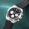 Overseas Chronograph Steel Black dial 42mm - Image 2