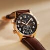Calatrava Pilot Travel Time Rose Gold Brown Dial 42mm【2022like new】 - Image 2
