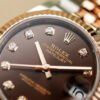 Datejust Rose Gold & Steel Jubilee Brown Dial 31mm - Image 7