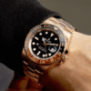 GMT-Master II "Rootbeer" Rose Gold Black Dial 40mm - Image 5