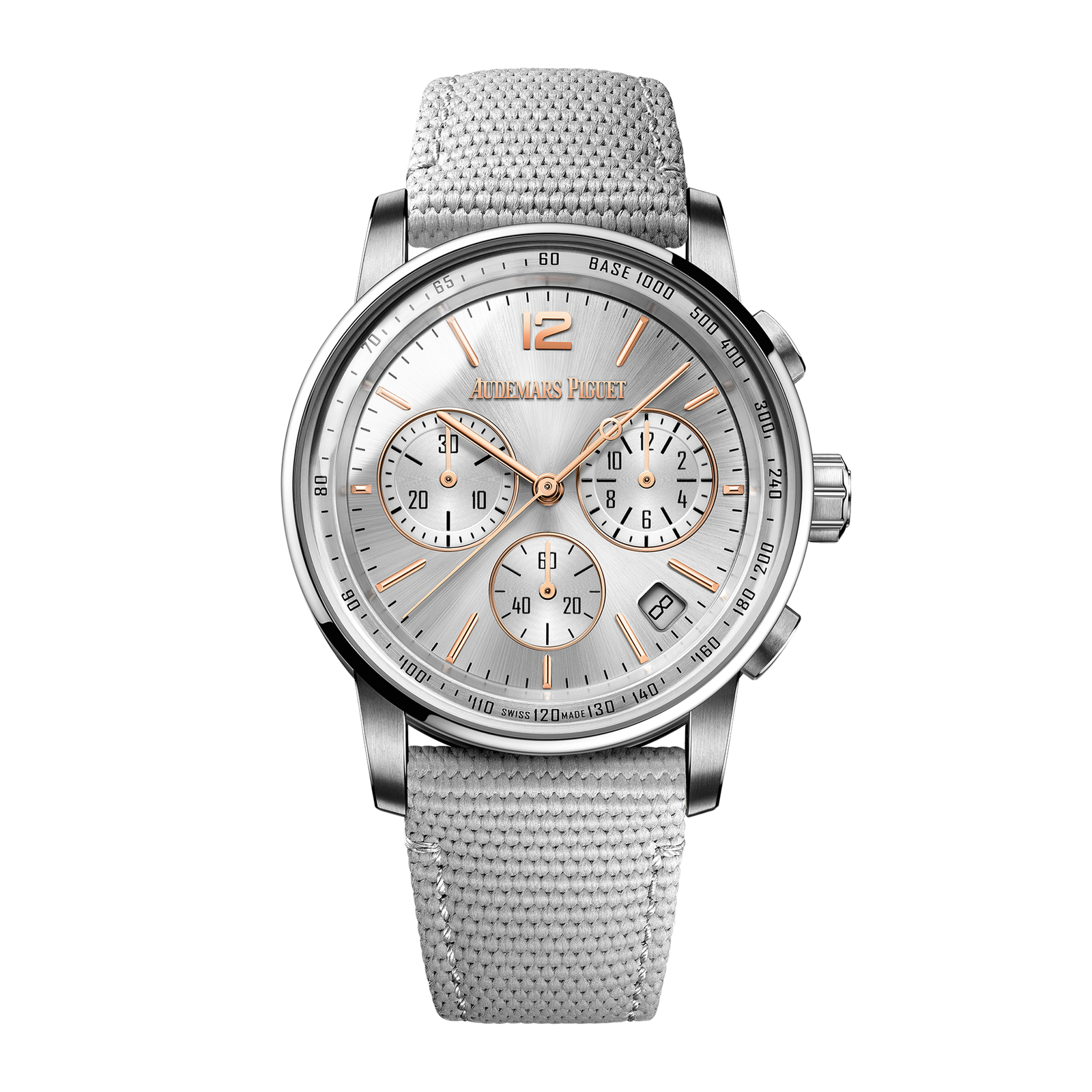 6cc9bb25d47dfce572031ecb5b0a3bc3.png Code 11.59 White Gold Silver Dial 41mm - Image 1