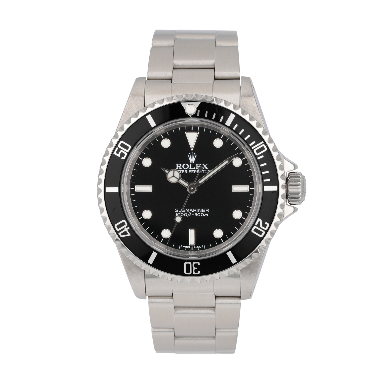 6cd182b5aee8efc83b43dd8214e8d5e5.png Submariner No-Date Steel Black Dial 40mm - Image 1