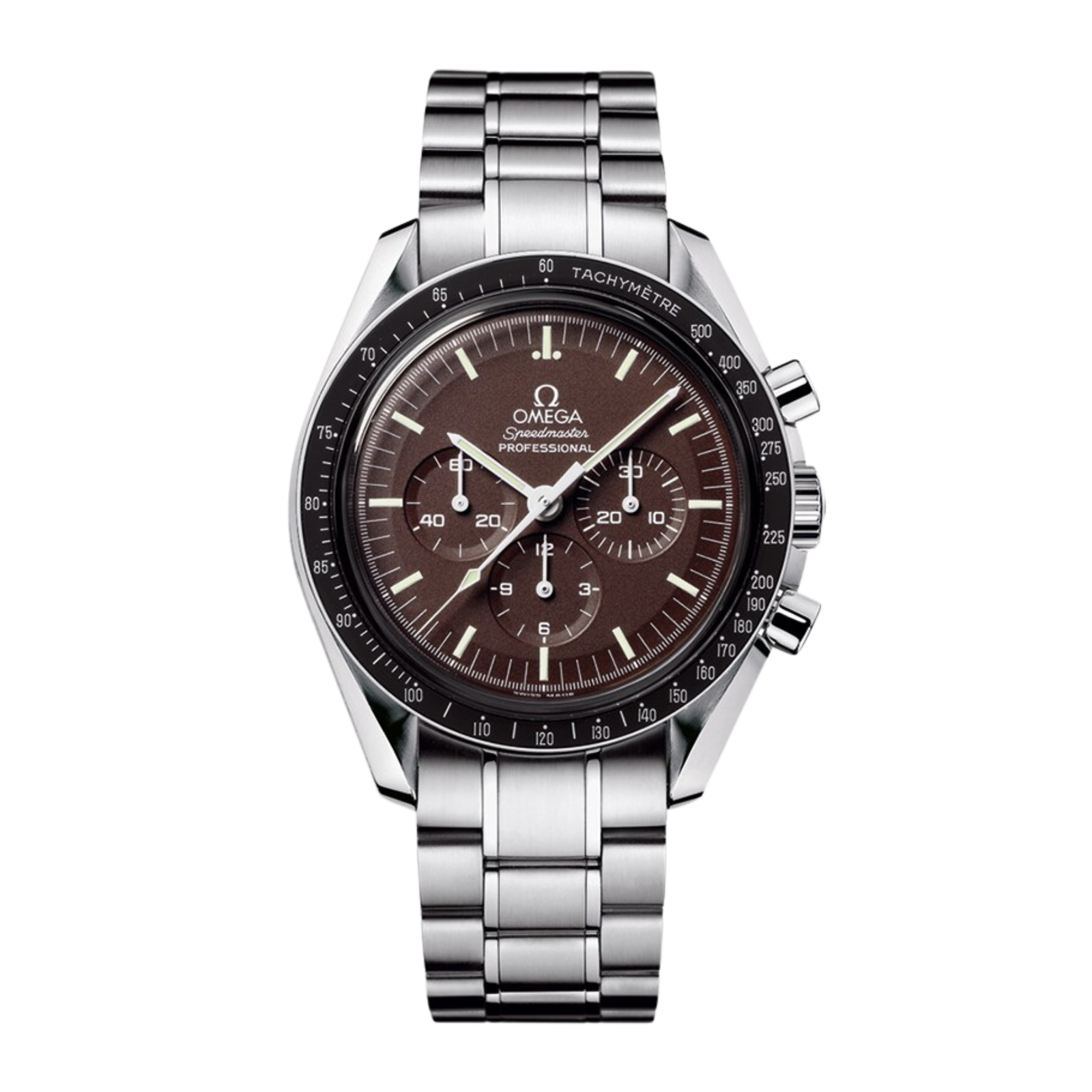 74050ae24d663553686f7ad01066131a.png Speedmaster Professional Moonwatch Steel Chocolate Dial 42mm - Image 1