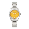 Oyster Perpetual Steel Yellow Dial 31mm