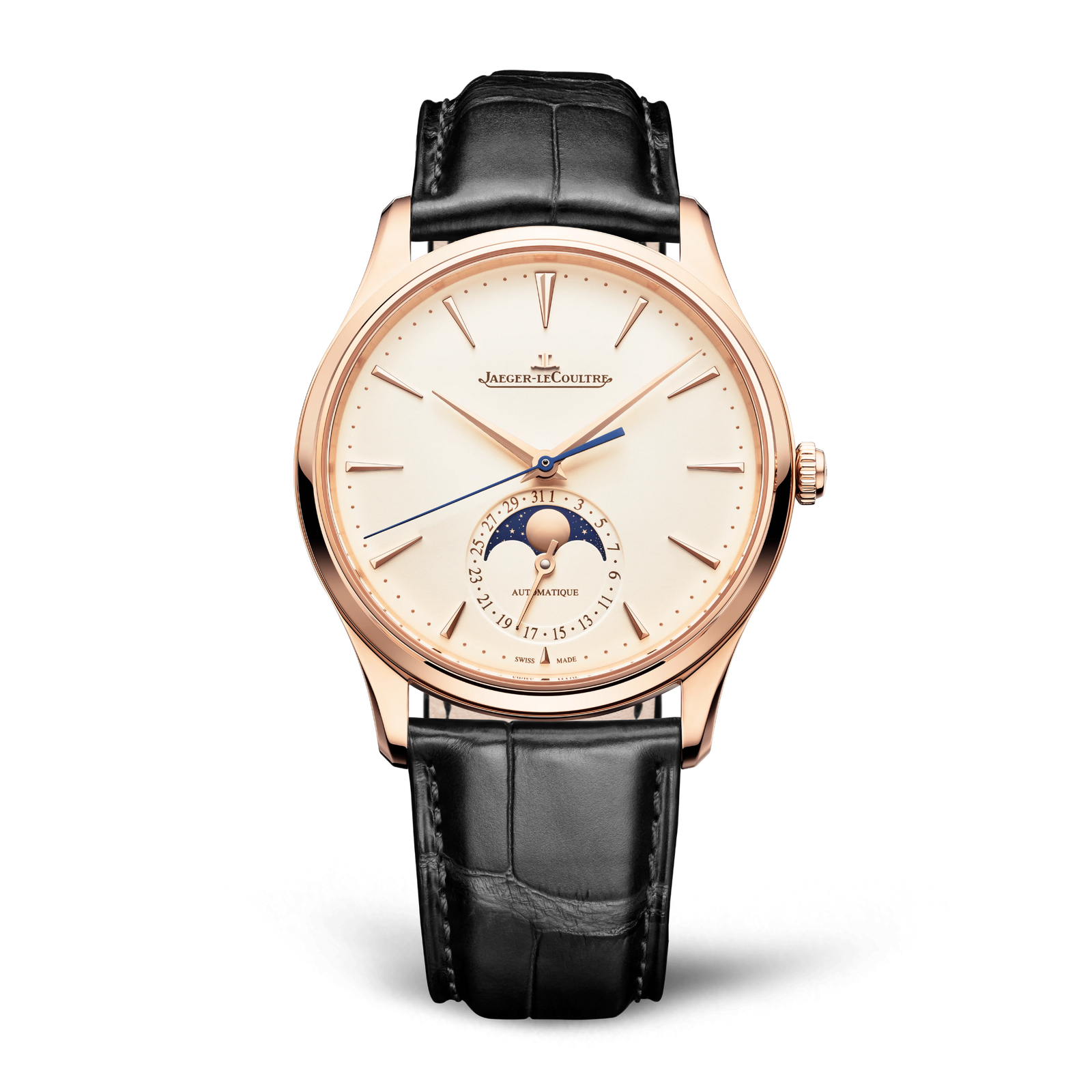 74cc78092be9668f67612bdafc16684e.png Master Ultra Thin Master Ultra Thin Moon Rose Gold White Dial 39mm - Image 1