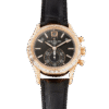 Complications Annual Calendar Chronograph Rose Gold Diamond Black Dial 40mm