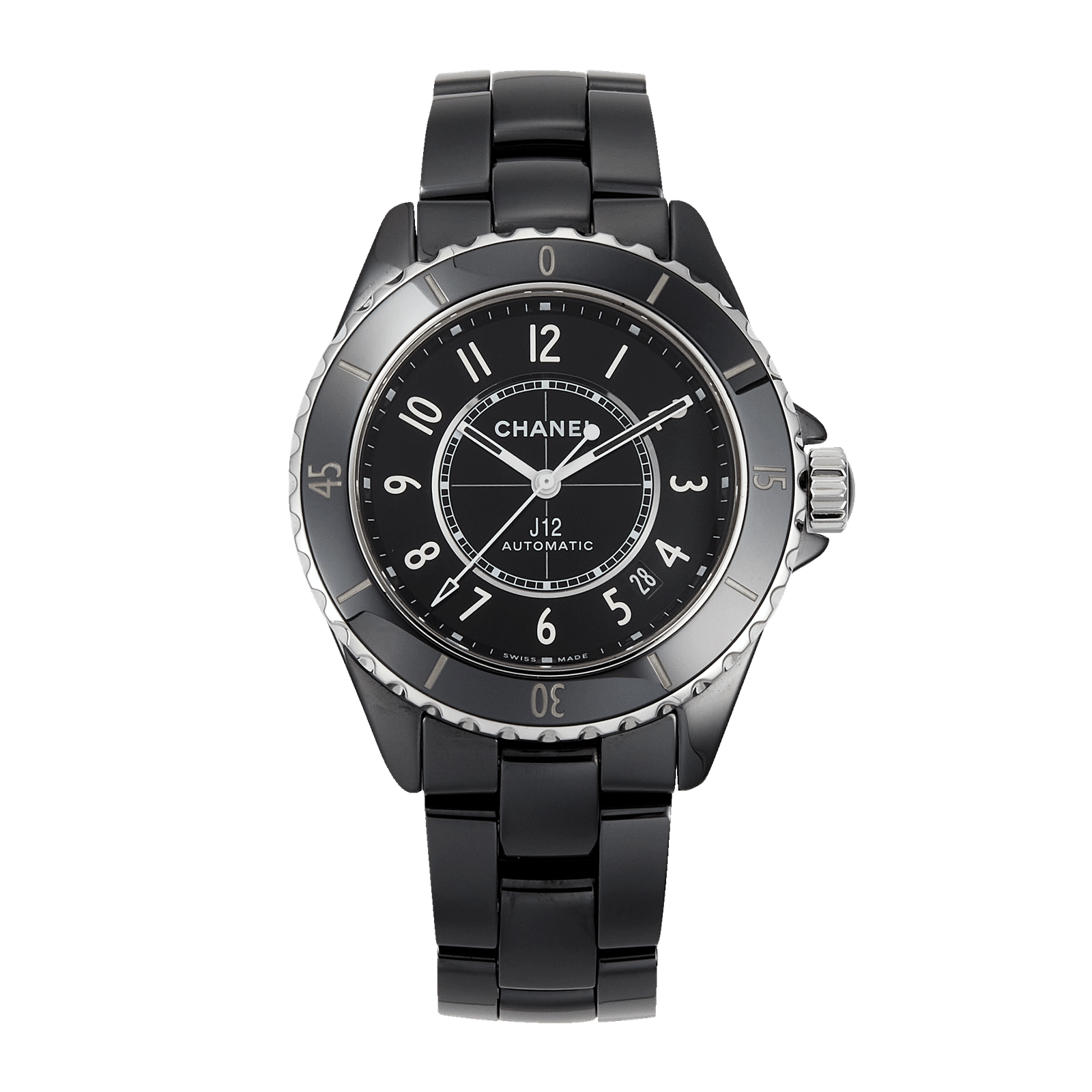 756b5cbf5935637e0108b3b8eb395e9b.png J12 Noire Ceramic Black Dial 38mm - Image 1