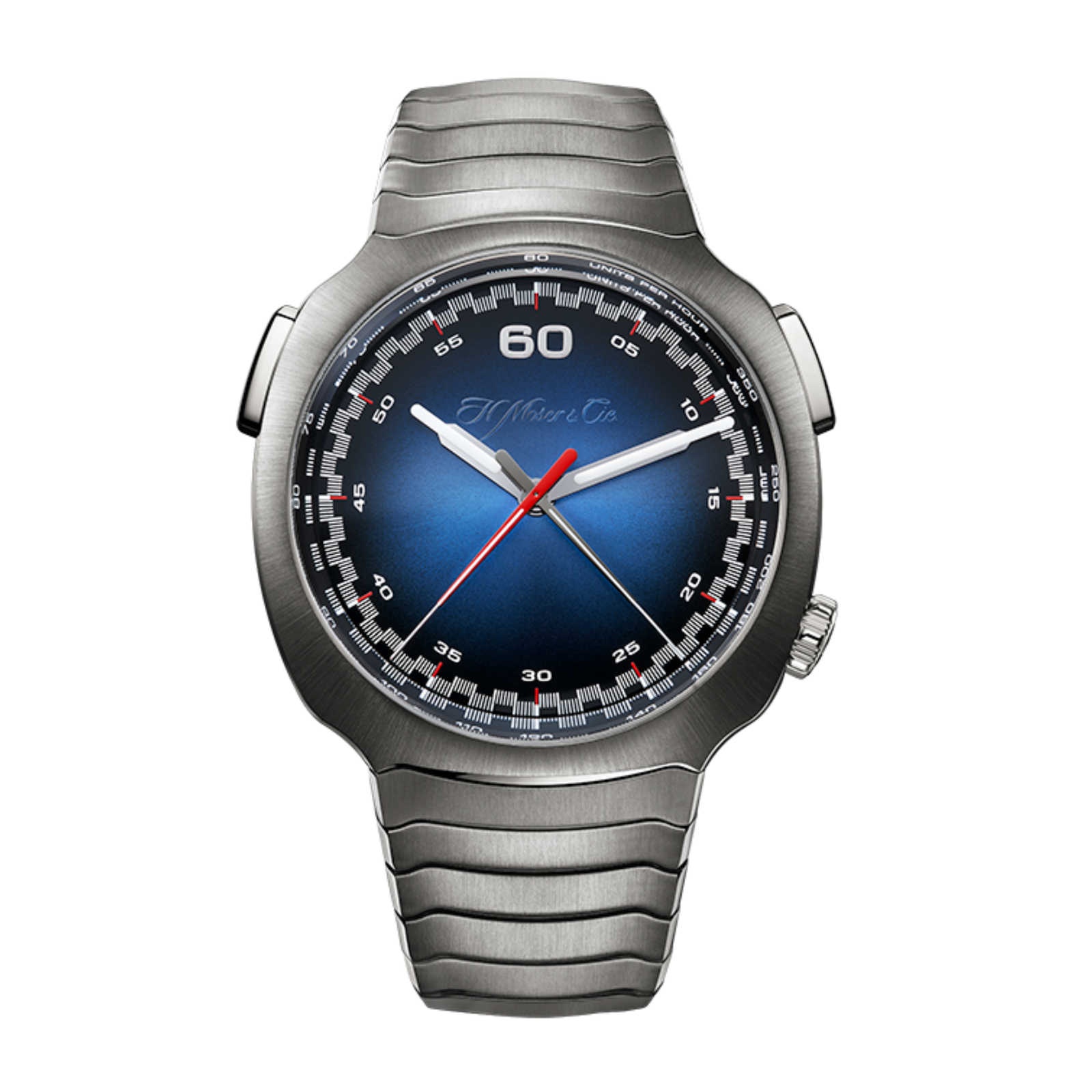 77adae44eaa3942f66555f6626986263.png Streamliner Flyback Chronograph Steel Blue Dial 42mm - Image 1