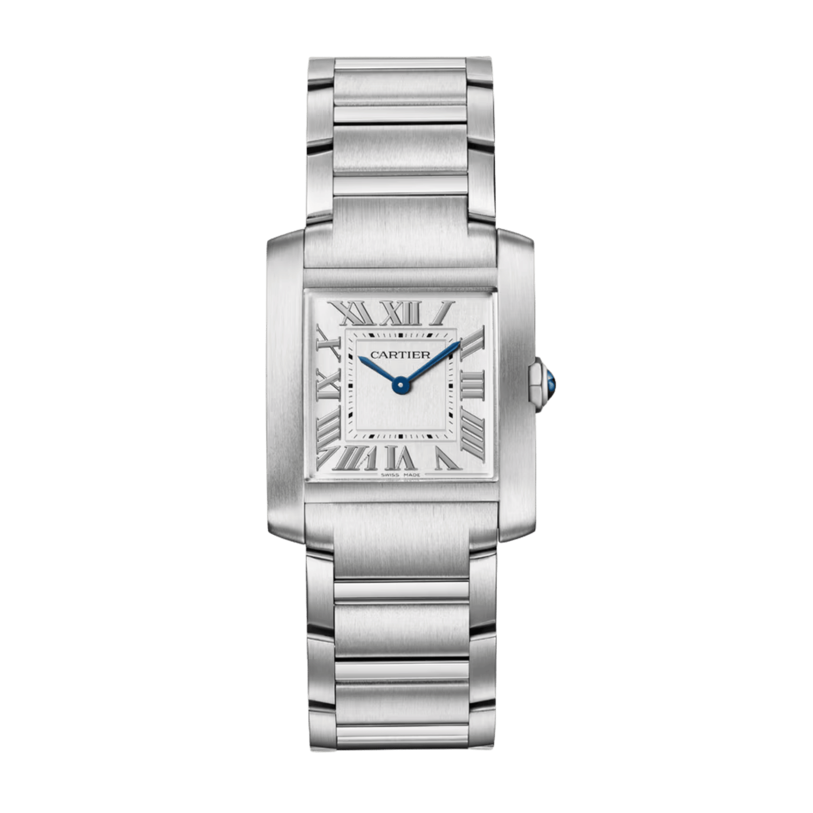 7872adebca0366b7e3c9c00e8a8181c3.png Tank Française Steel Silver Dial 27mm - Image 1