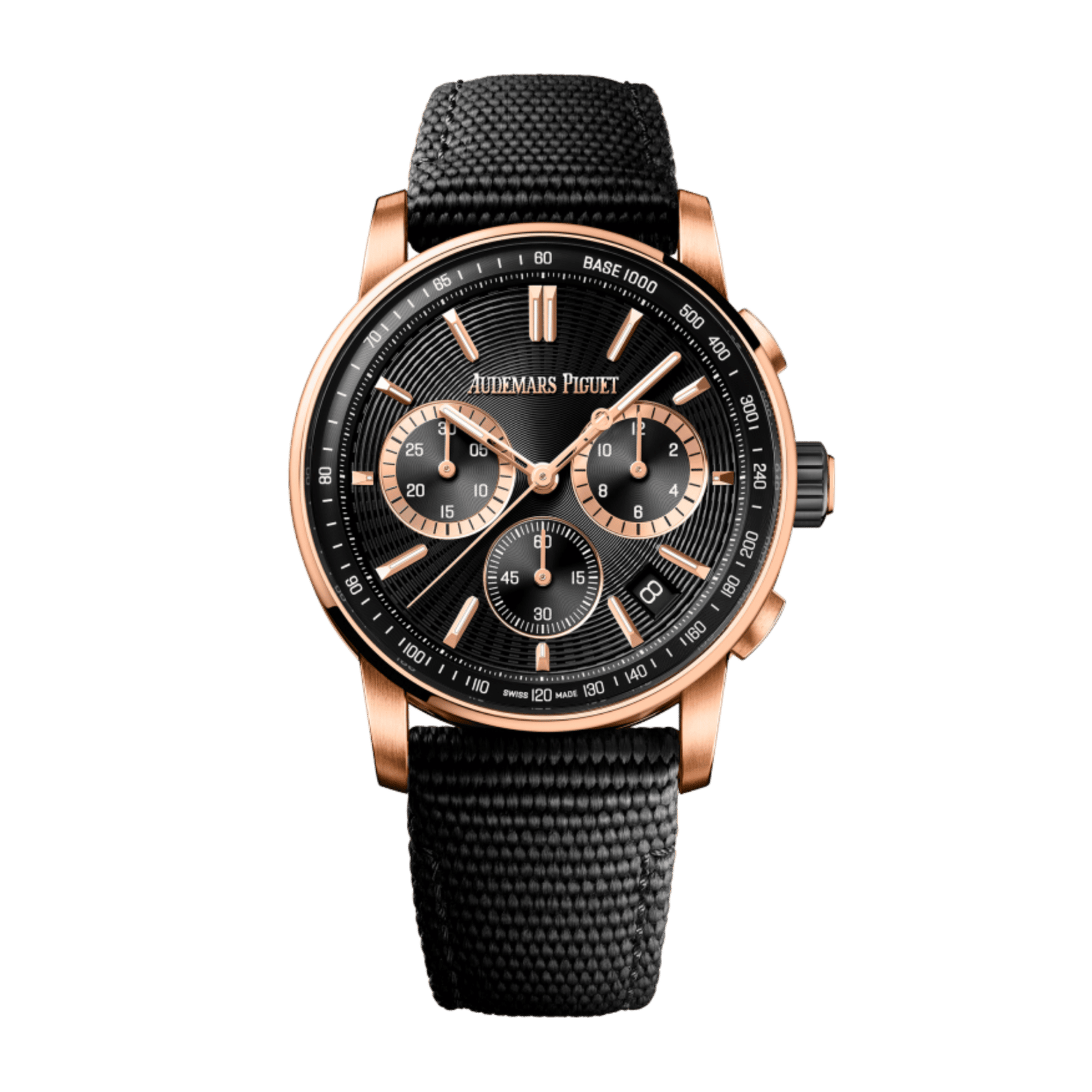 78d337d5a7a255983c8b64b61766a785.png Code 11.59 Chronograph Rose Gold Black Dial 41mm - Image 1