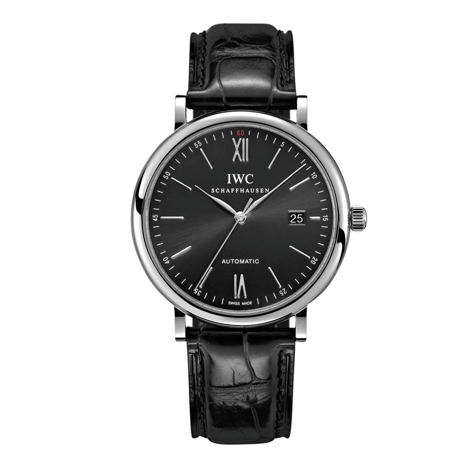 7b1787be7eaf645bd8ecb77974527d3a.png Portofino Steel Black Dial 40mm - Image 1